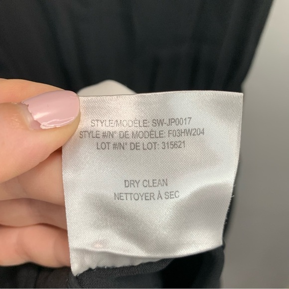 Helmut Lang Torsion Black & White Playsuit Romper - Picture 9 of 9